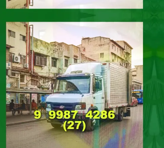 Frete em Jardim da Penha, Praia do Canto e Centro! Transporte rápido e seguro!