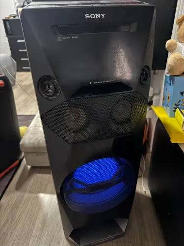 Caixa de Som Sony MHC-V3 Bluetooth | Grave Potente | USB | CD | Rádio FM