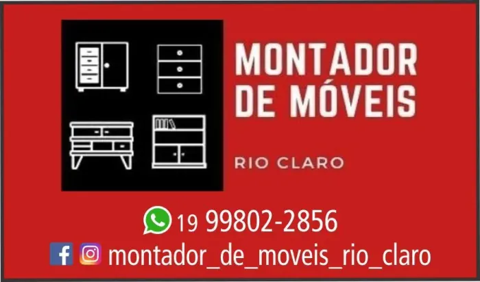 Montador de móveis em Rio Claro SP