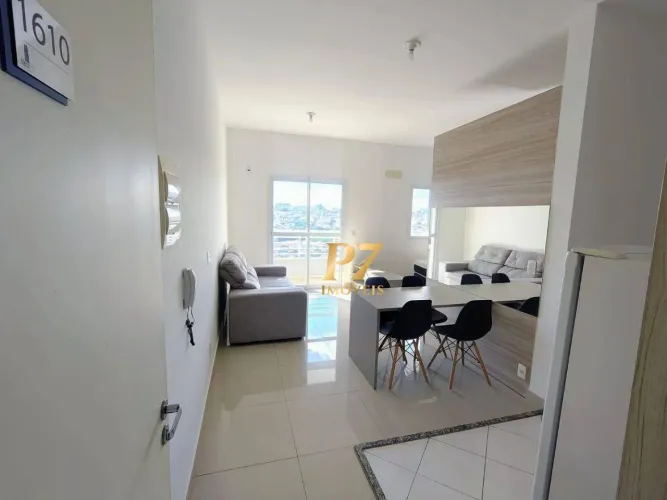 Apartamento com 1 dormitório para alugar, 42 m² por R$ 3.195/mês - Jardim do Mar - São Ber