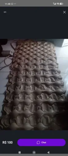 Colchão pneumático novo com 2 anos de garantia 