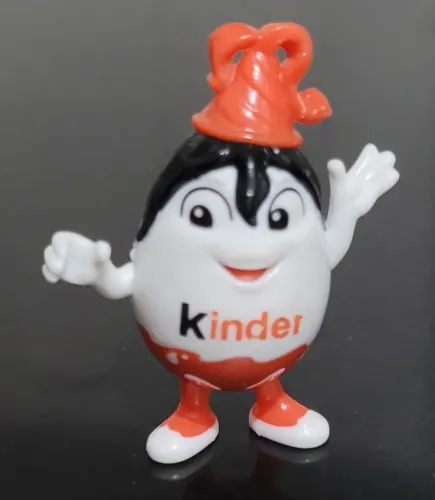 Antigo Boneco em Miniatura Promocional Mascote Kinder Ovo Genio da Lampada