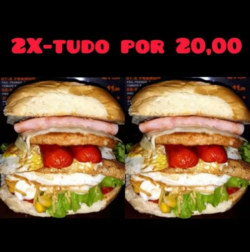Promoção 2X-tudo por 20,00
