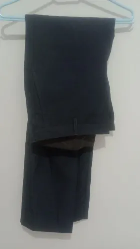 CALÇA SOCIAL AZUL MARINHO TAMANHO 44