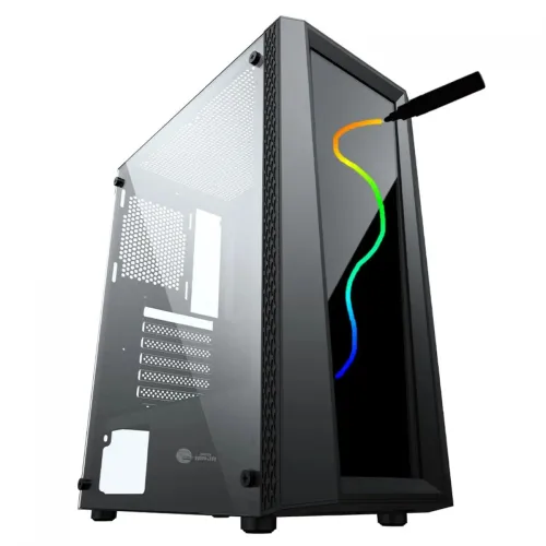 Gabinete Gamer Ninja Eraser, Mid Tower, Vidro Temperado, ATX