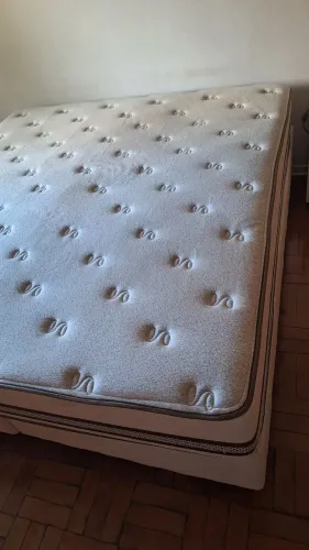 Cama Box com colchao Herval sense king