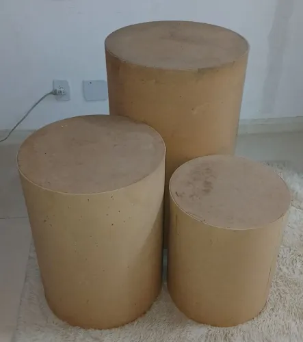VENDA - Trio de Cilindros para decoração de festa