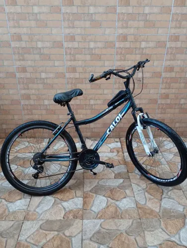 Bicicleta Caloi aro 26 com rodas Vmax