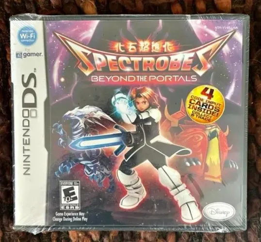 SPECTROBES BEYOND THE PORTALS LACRADO ORIGINAL + NARUTO NINJA COUNCIL ORIGINAL NINTENDO