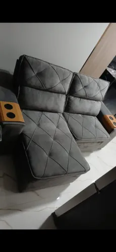 Sofá 2 lugares retrátil 
