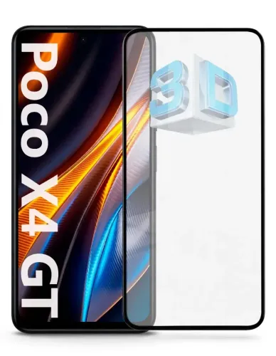 Películas Vidro Anti-impacto 3d Compatível Poco X4 Gt