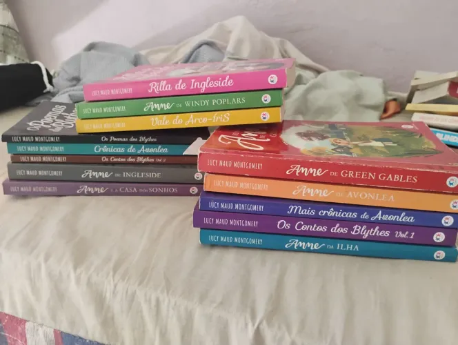 11 livros Anne de Green gables (kit completo)