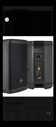 Vendo 2 caixas ativas de 15 eon 715