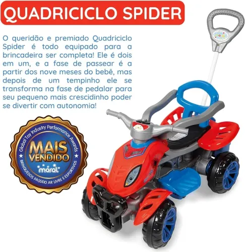 Quadriciclo infantil 