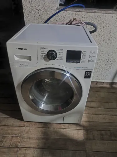 Máquina de Lavar e Secar Samsung EcoBubble 10,2kg - Perfeita