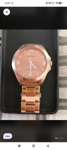 Relógio Triton rosé Original