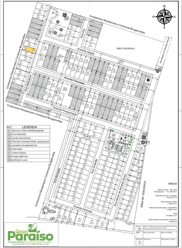 Lote no Condomínio Gran Paraíso 