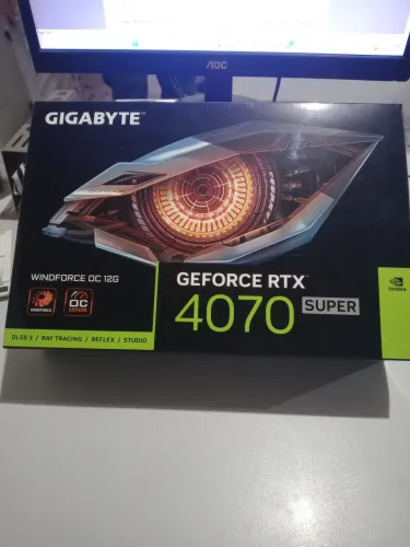 Placa de Video GeForce RTX 4070 Super WindForce OC, 12GB, GDDR6x