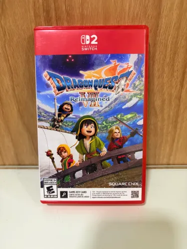 Dragon Quest VII Reimagined Nintendo Switch 2 Mídia Física Original