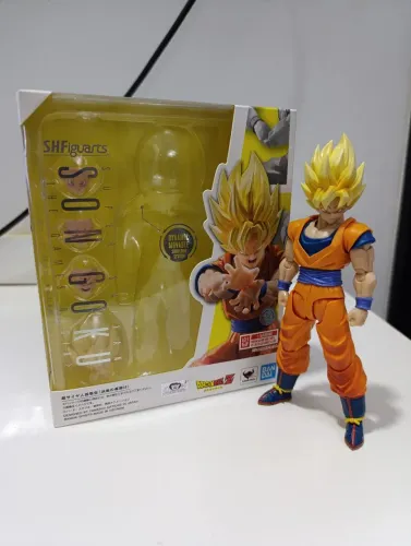GOKU SSJ/ ORIGINAL - BANDAI SHF 4.0