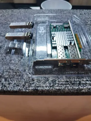 Placa de rede Intel X520-DA2 Dual port 10Gb