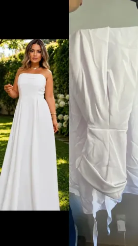 Vestido em alfaiataria