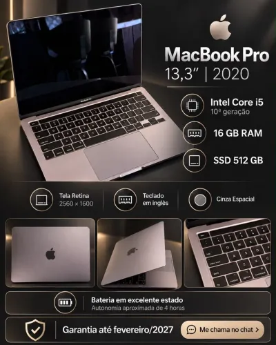 MacBook Pro 2020 - 16gb