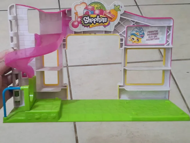 Shopkins lojinha com 34 peças