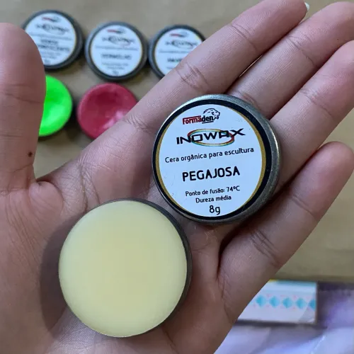 Kit Cera para escultura Inowax - 4 cores + pegajosa 