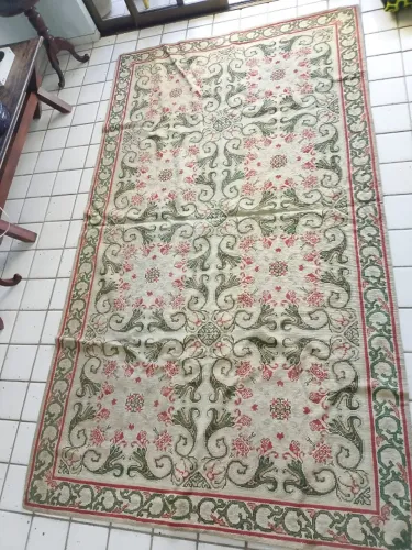 Tapete Casa Caiada Tapeçaria Feito a Mão