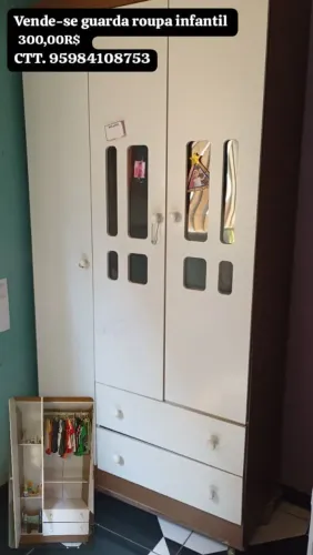 Guarda roupa infantil