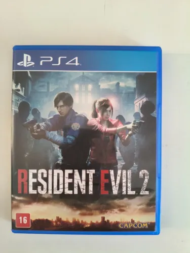 PS4 Resident Evil 2 Remake (em estado de novo)