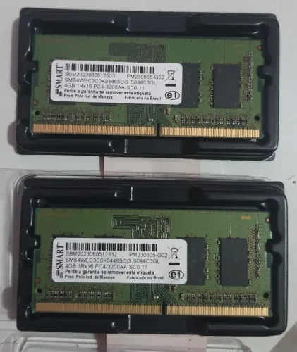 Memórias RAM SODIMM DDR4 8GB (4GBx2) 3200MHz