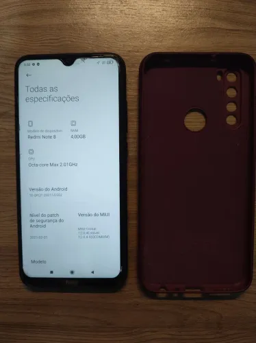 Celular Xiomi Redmi Note 8