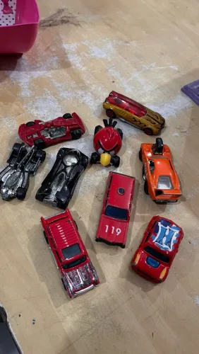 Kit de coleção de carrinhos com edição angry birds 