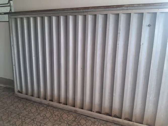 Portão galvanizado