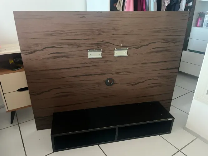 Painel TV 1,23m + Nicho | Serve até 50 Pol | Monte Castelo 