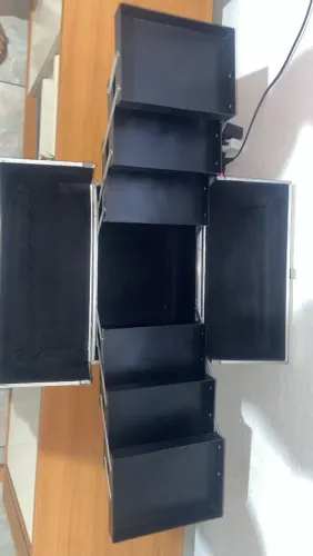 Maleta de maquiagem 6 Compartimentos + Laterais + Fundo