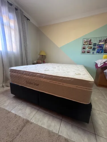CAMA BOX QUEEN + COLCHÃO COLCHOBEL EXCLUSIVE DREAM