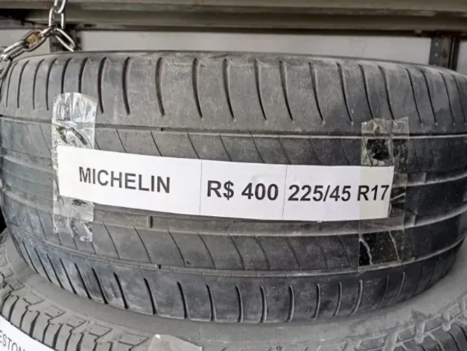 Pneu MICHELIN 225/45 R17 R$ 400,00