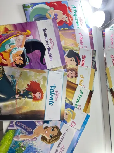 Livros de todas princessas