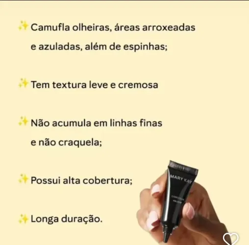Corretivo Yellow Mary Kay
