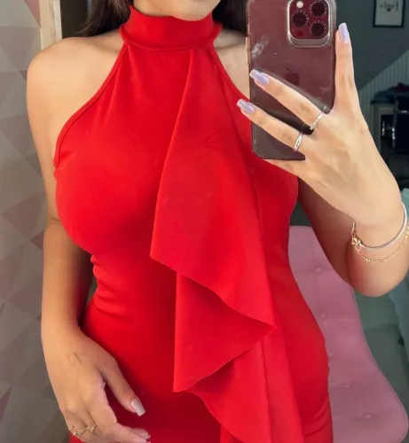 Vestido vermelho 