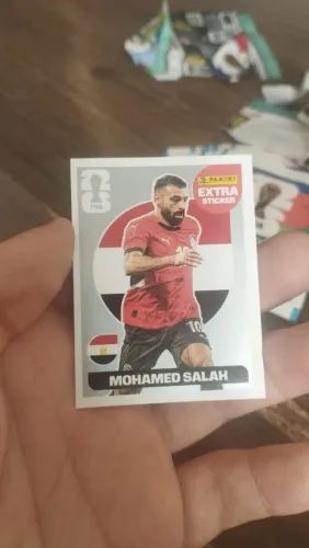 Carta do Mohamed Salah de prata álbum 2026
