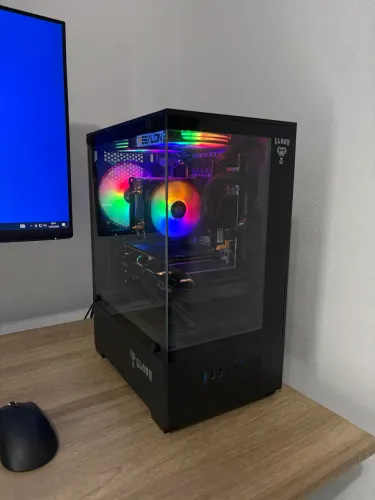 Computador X99 Xeon 2680v4, 16GB RAM, 512GB SSD, RX6600 8GB Asrock