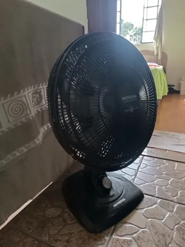 Ventilador alta rotação mesa