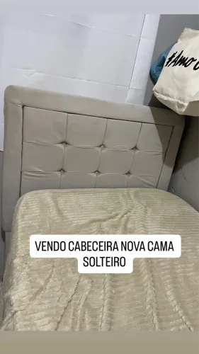 vendo cabeceira cama de solteiro