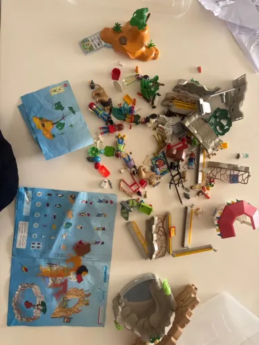 2 Playmobil zoológico