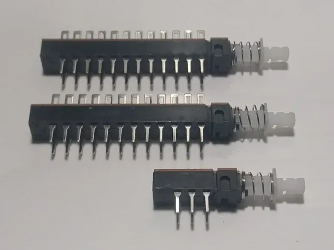3 Chaves comutadoras para os equalizadores Gradiente