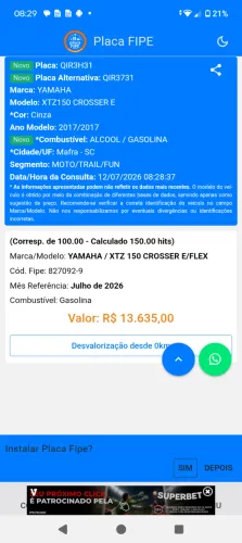 CROSSER 150 - IMPECÁVEL 